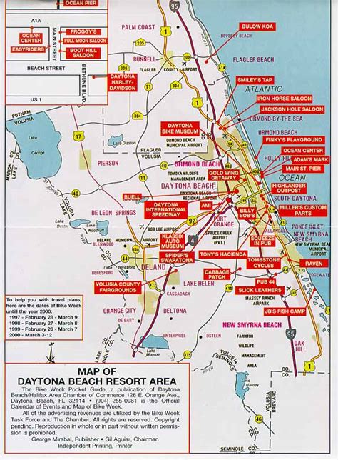 daytona bike week 2024 map.